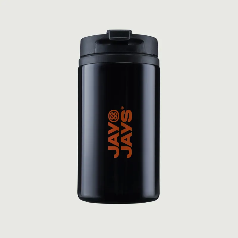 JayJays Mohave Travel Mug - Black And Orange
